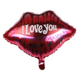 Dto0071-Lip-Shaped-Kiss-Me-Balloon-Foil-Helium-Inflatable-Balloon